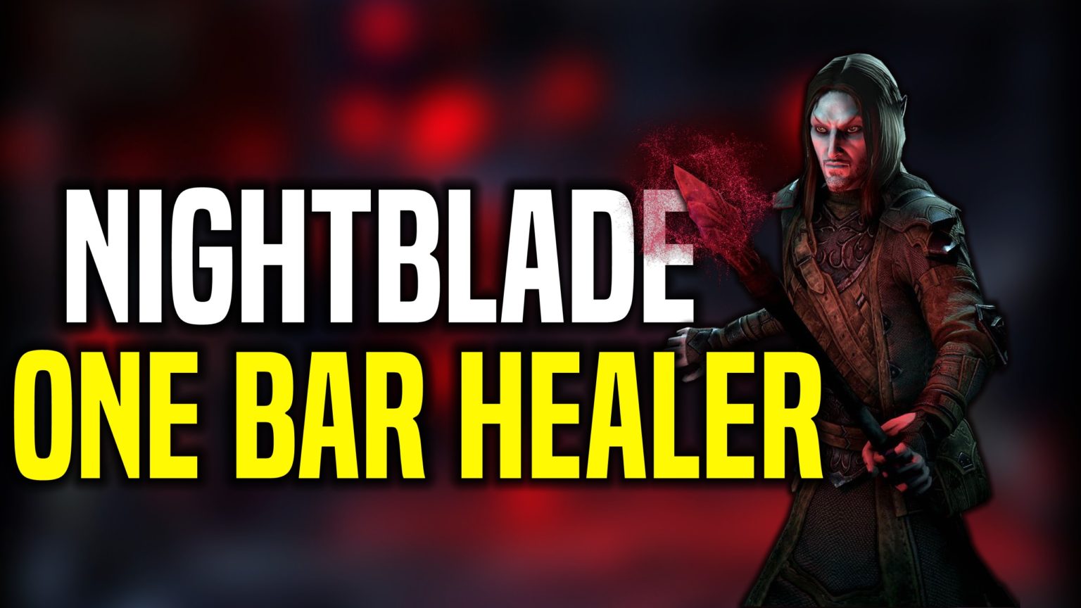 ESO Nightblade One Bar PvP Healer Build Deltia S Gaming