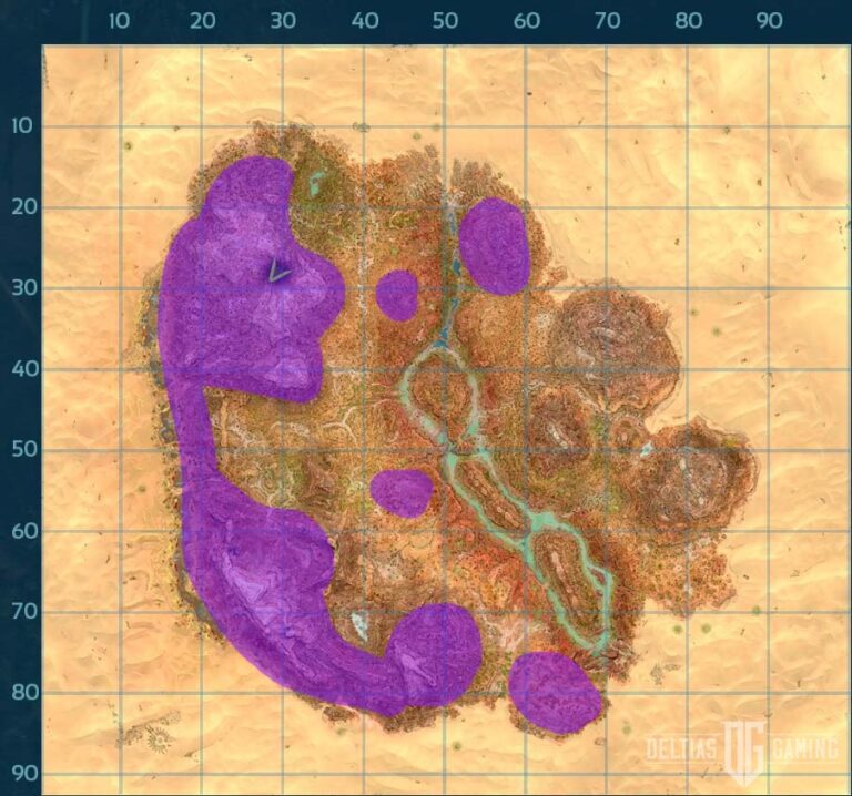 Ark Survival Ascended Argentavis Spawn Location Map On Scorched Earth