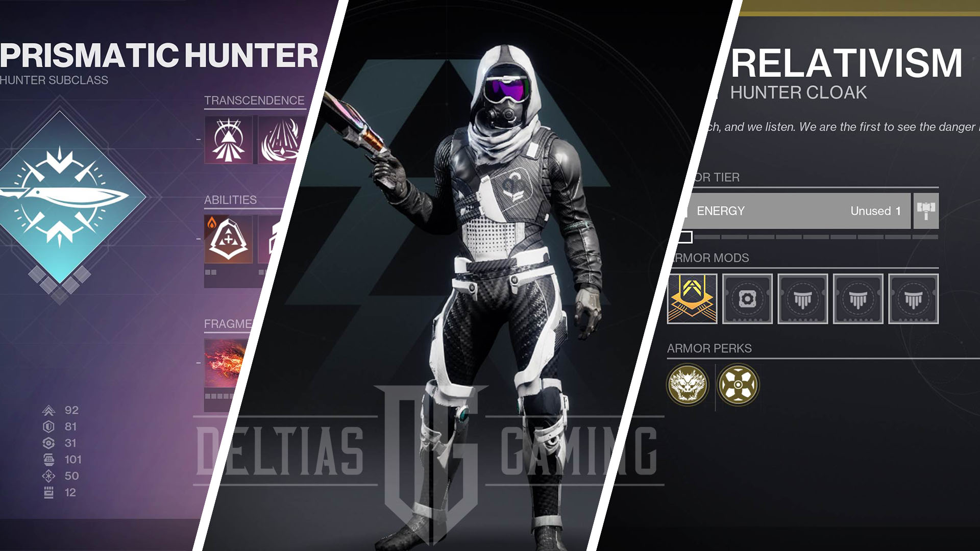 Destiny 2 Prismatic Hunter PVP Build - Deltia's Gaming