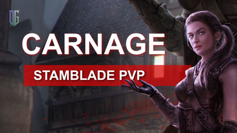 Carnage Stamina Nightblade PvP