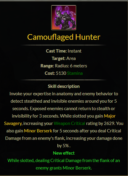 Camouflaged Hunter