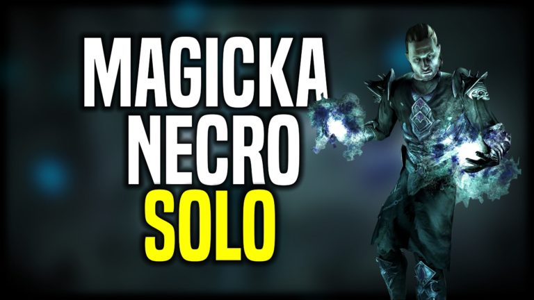 ESO Solo Necromancer Magicka PvE Build