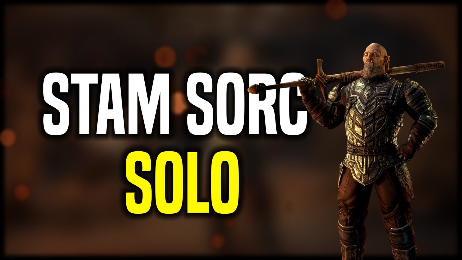 ESO Solo Sorcerer Stamina Build for PvE Deltia's Gaming