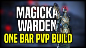 Magicka Warden PvP Build One Bar