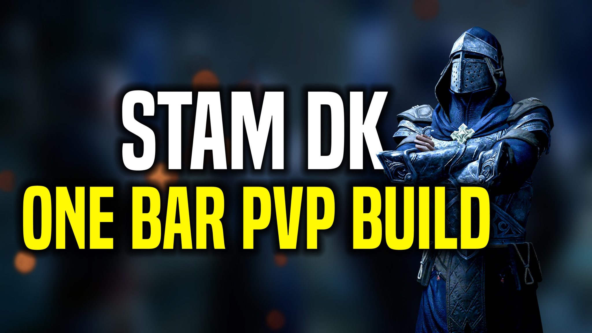 ESO One Bar PvP Stamina Dragonknight Build - Deltia's Gaming