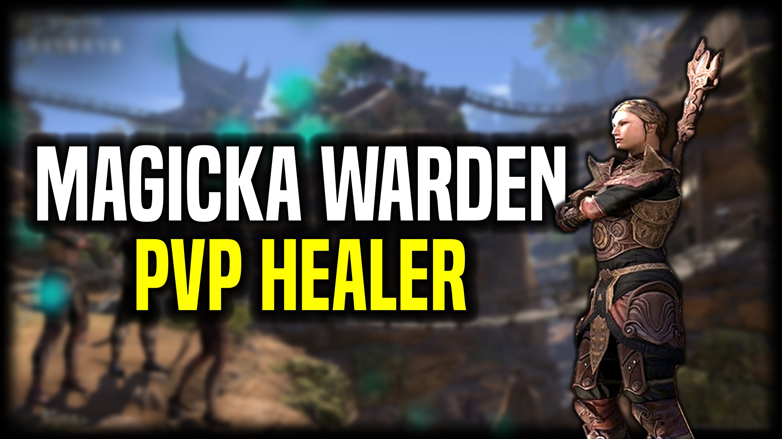 ESO Warden PvP Healer Build Deltia's Gaming