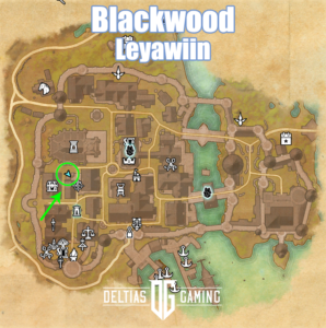 ESO Blackwood Leyawiin Daily Map