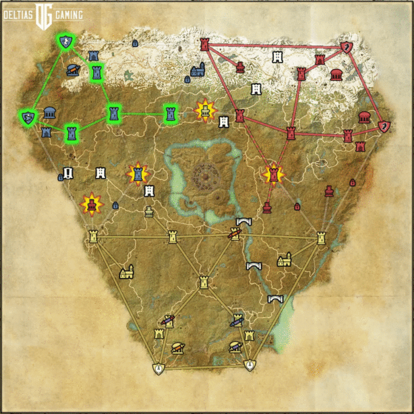 ESO Cyrodiil map markers