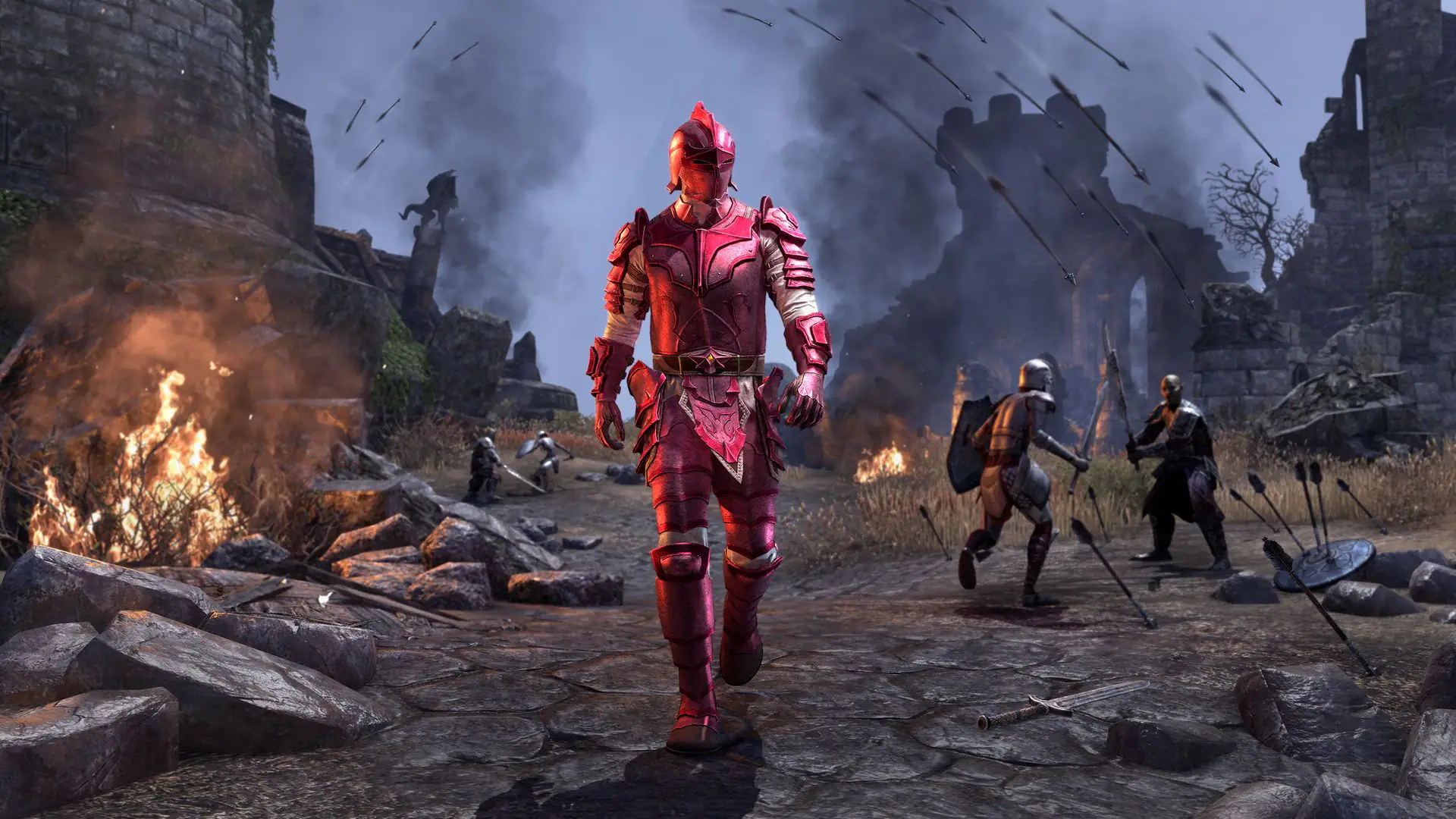 Elder Scrolls Online Gameplay: PVP effectiveness of an Archer Assasin  during siege defense, ESO