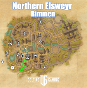 ESO Northern Elsweyr Rimmen Daily Map