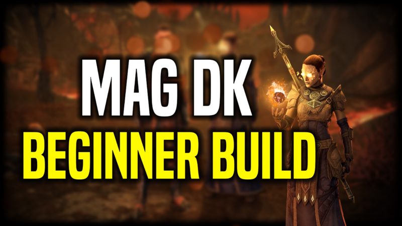 Magicka Dragonknight Beginner Build