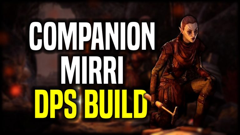 ESO Mirri DPS Build