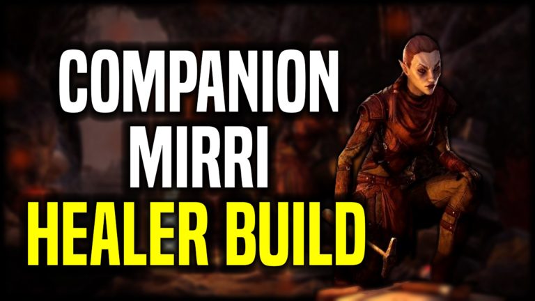 ESO Mirri Healer build