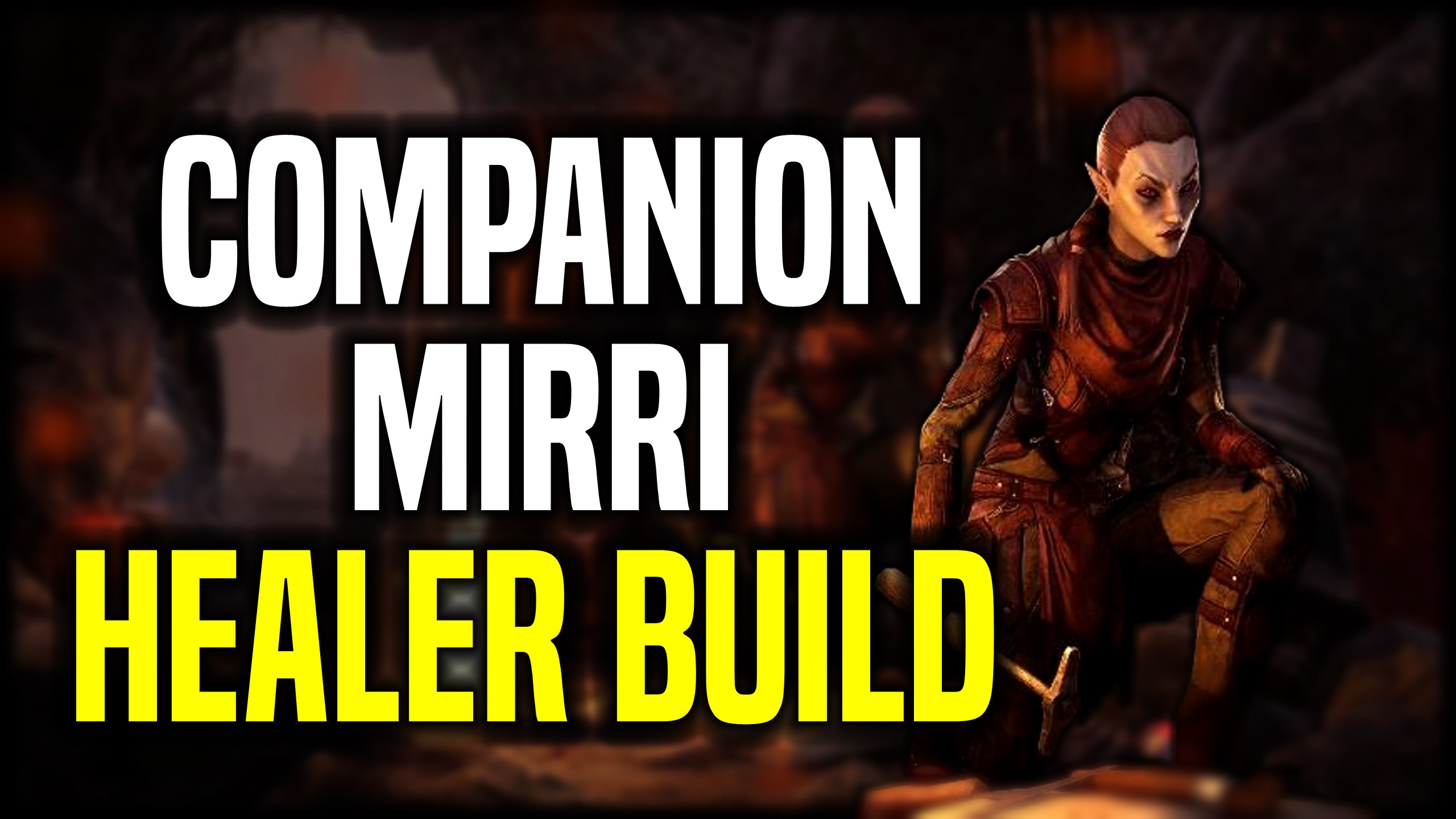 ESO Mirri Healer build