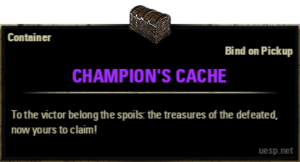 ESO Champion's Cache