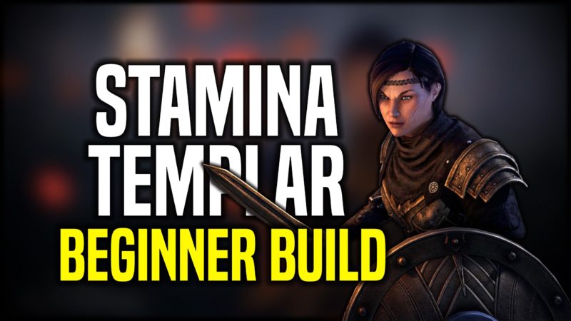 Stamina Templar Beginner Build