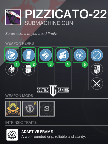 slideshot perk destiny 2