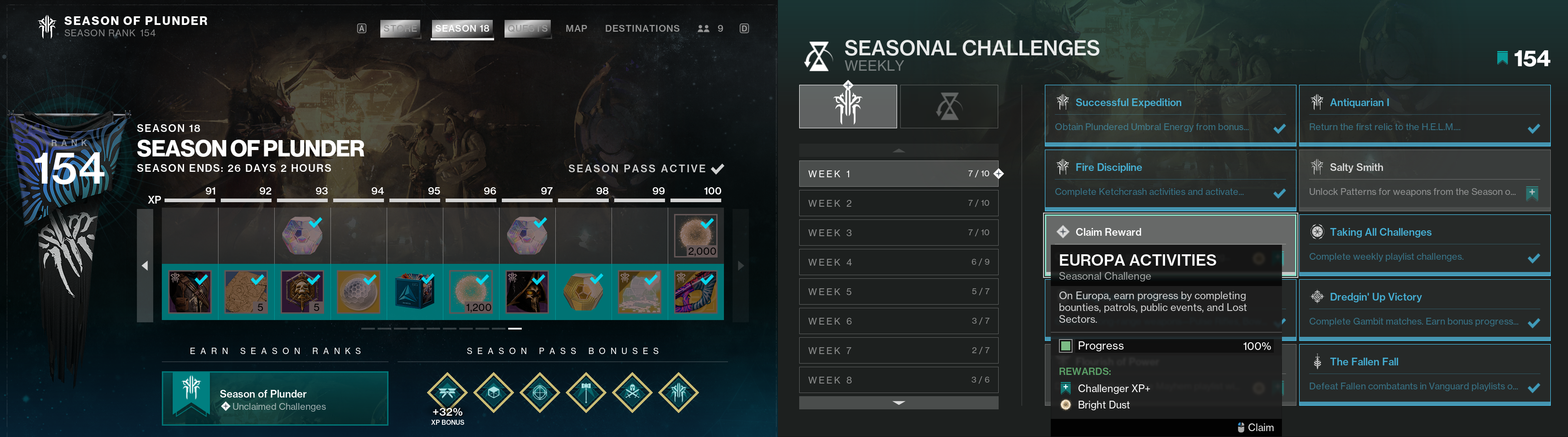 All Week 2 Seasonal Challenges – Destiny 2: Season Of The Plunder