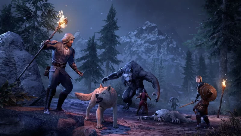 ESO Wolves and Werewolves