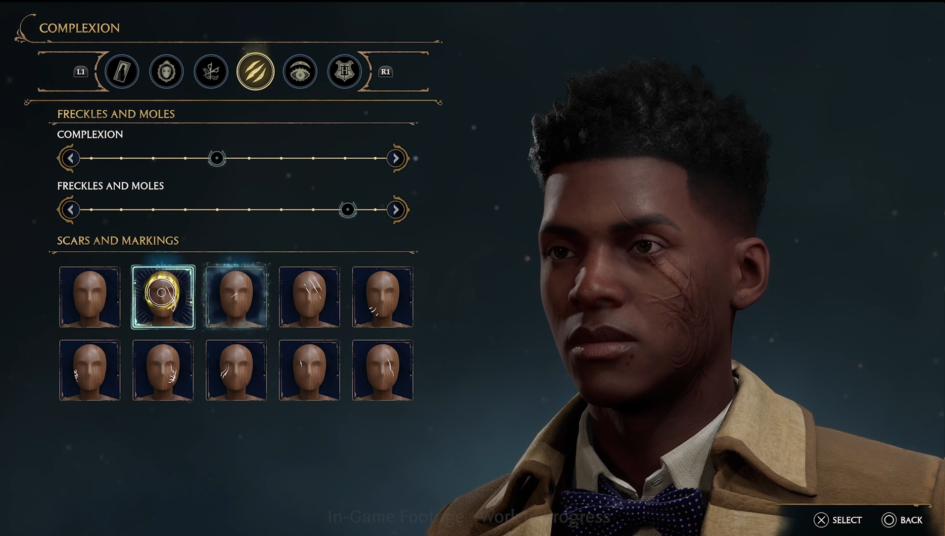 Hogwarts Legacy gameplay video showcases character creation, combat