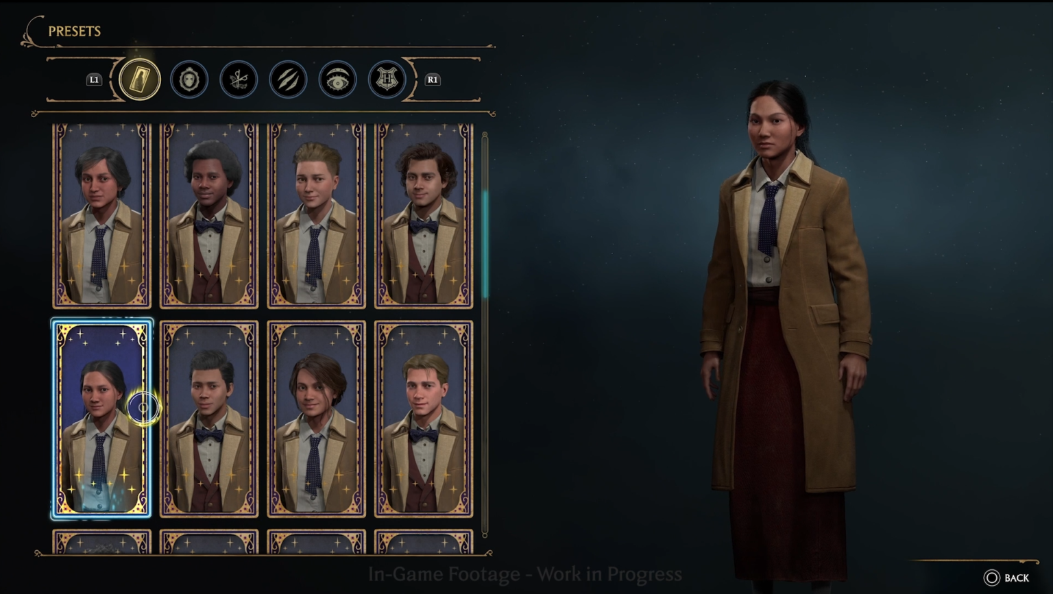 hogwarts legacy character creation