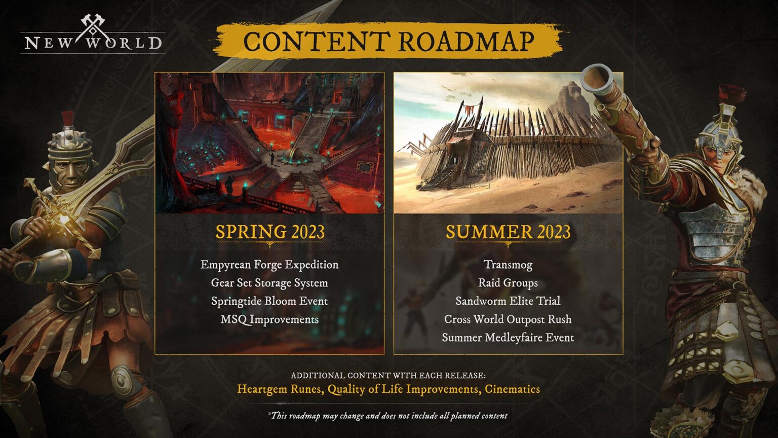 New World Roadmap 2023 Deltia's Gaming