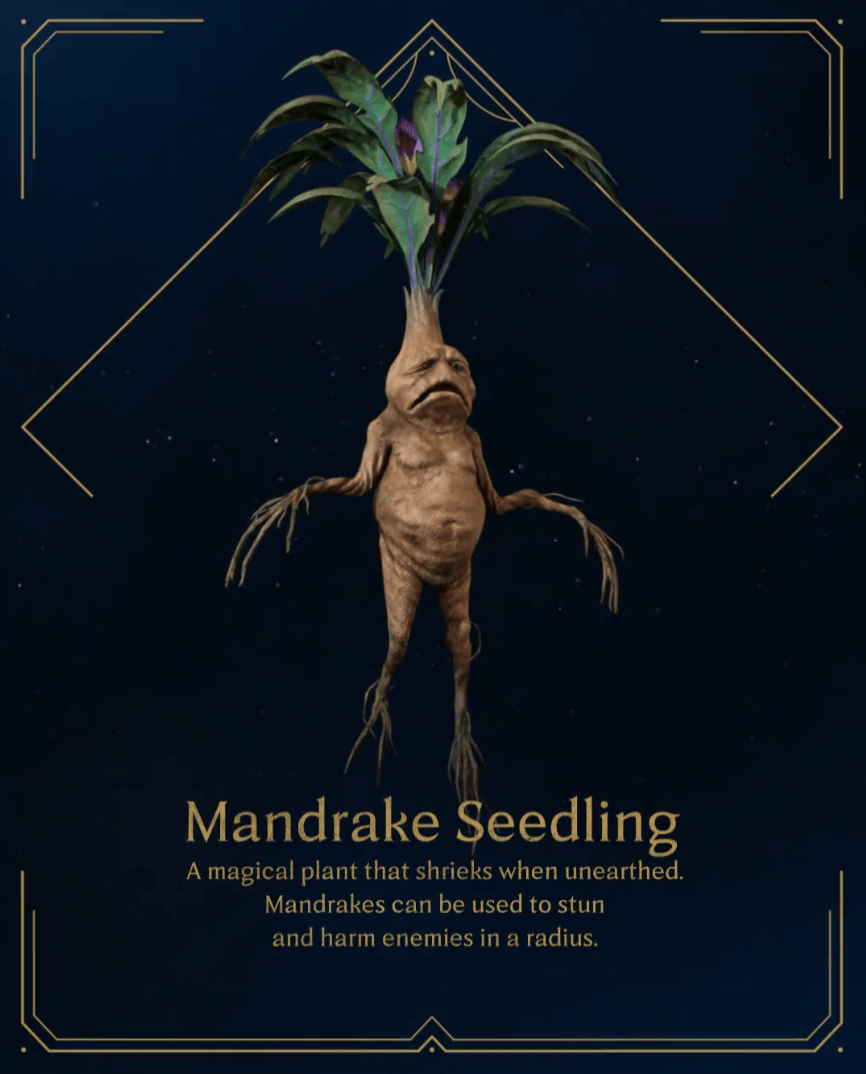 Hogwarts Legacy Mandrake Seedling