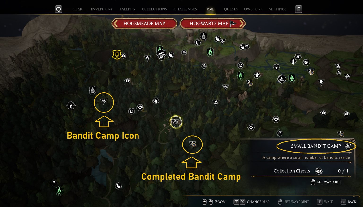 Where Is The Recycler In Bandit Camp Hogwarts Legacy: All Traits and Locations - Deltia's Gaming