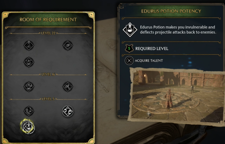 Hogwarts Legacy Edurus Potion Potency