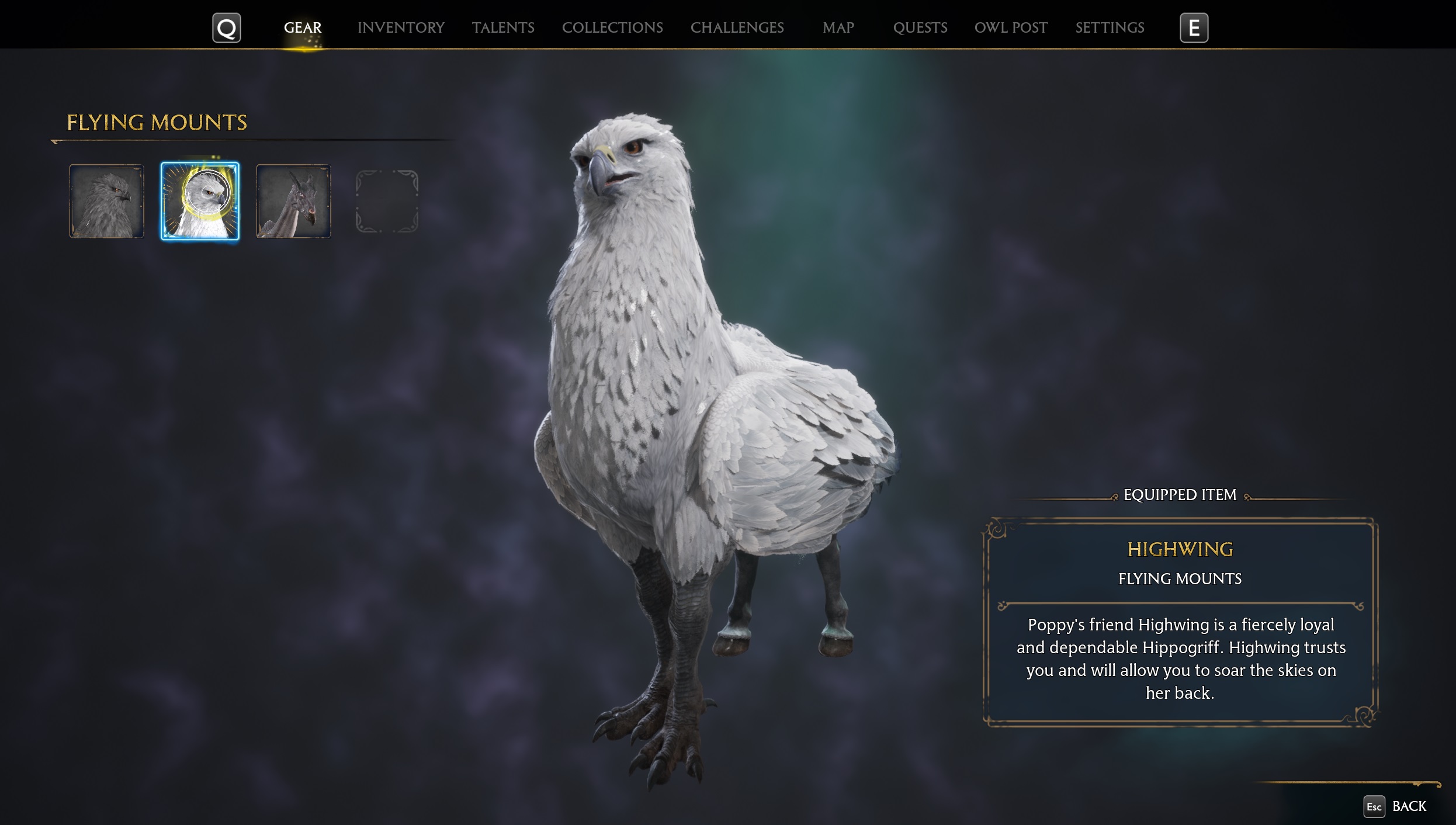 Hogwarts Legacy: Onyx Hippogriff Mount DLC, PC