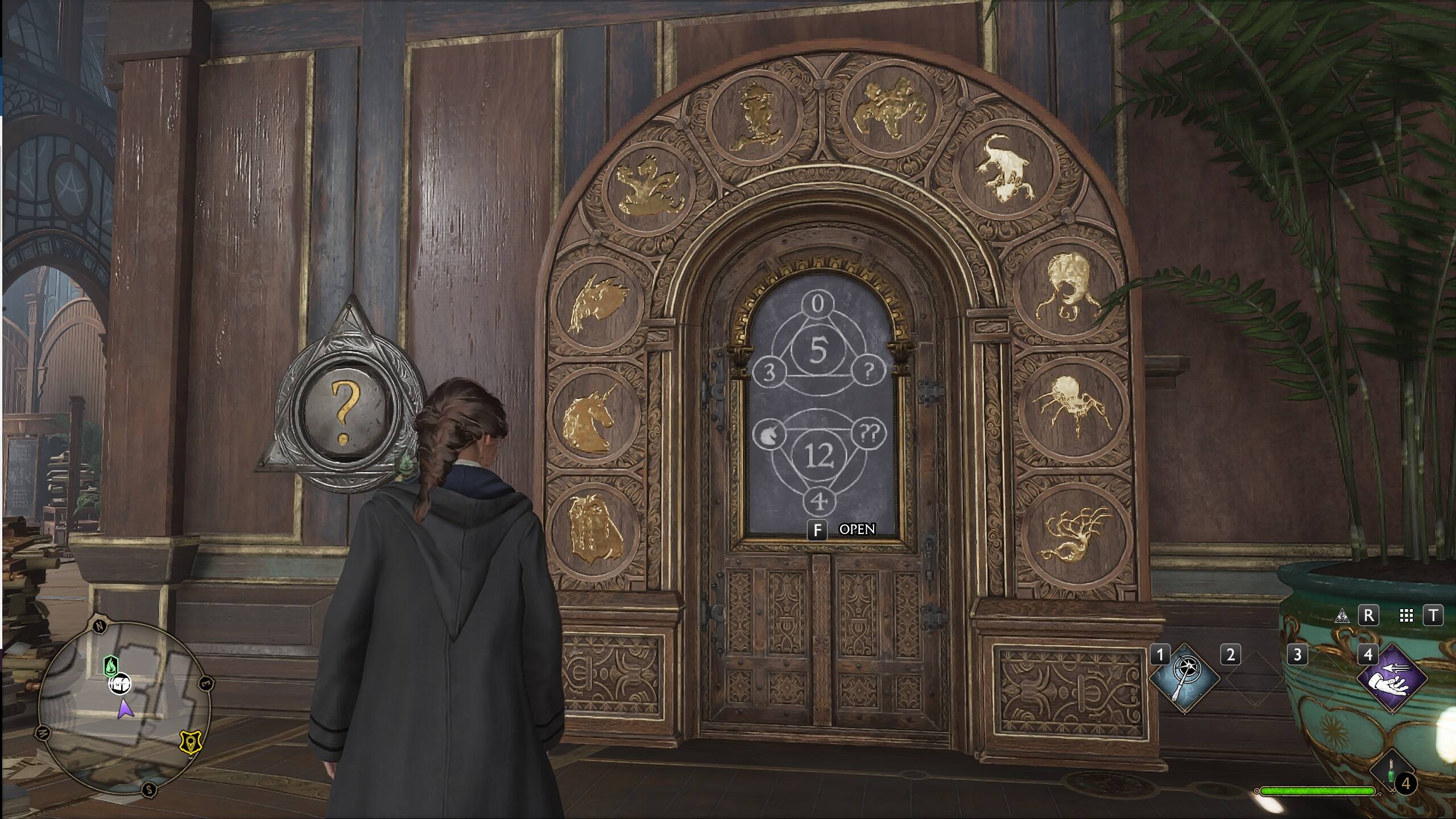 How to Open Puzzle Doors and Get Collection Chests in Hogwarts Legacy 