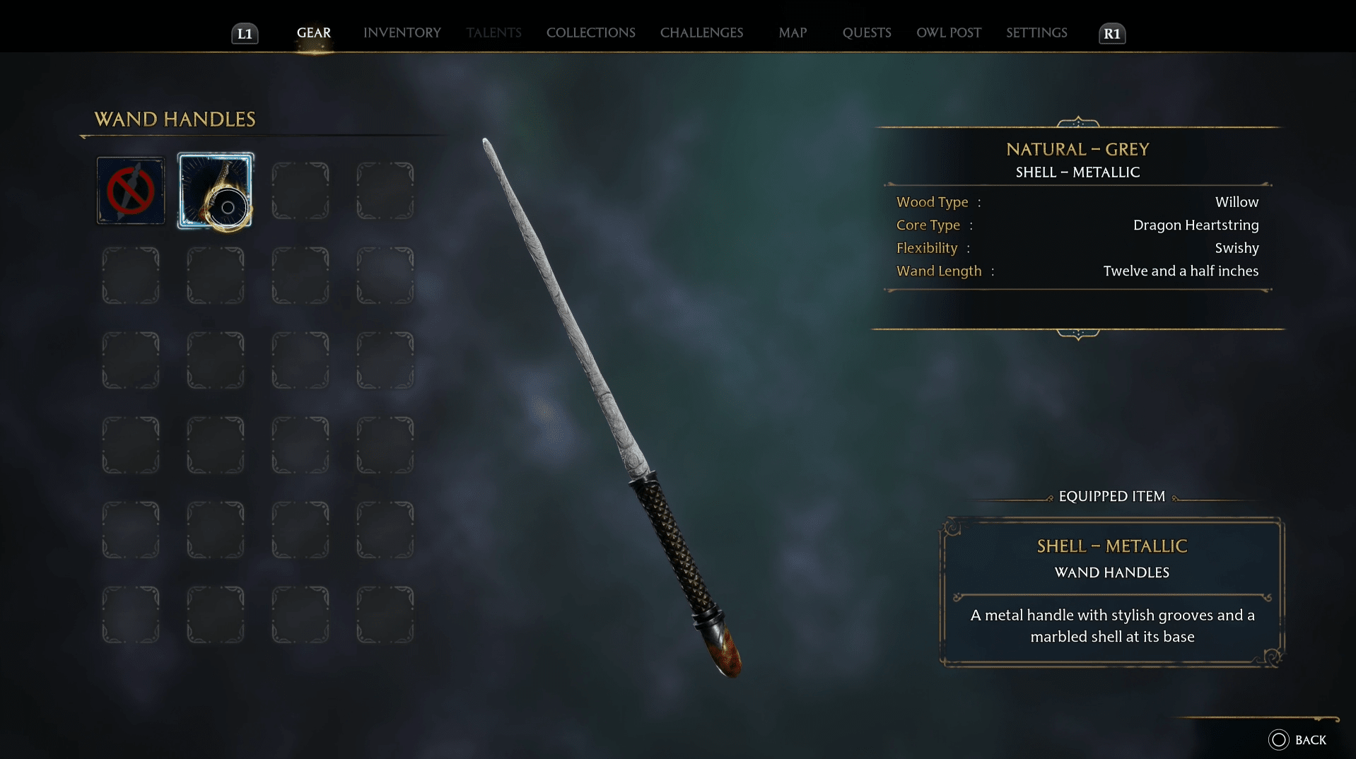 Hogwarts Legacy wand customisation
