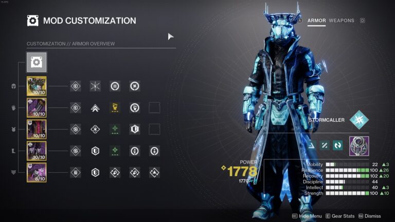 destiny 2 warlock arc melee build