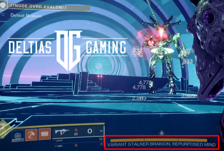Destiny 2 NODE.OVRD.AVALON quest Final Boss Brakion Deltia's Gaming