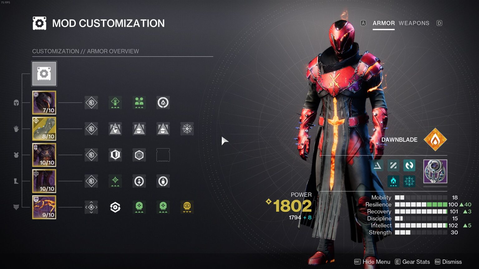 Destiny 2 Solar Warlock PvE Build Deltia's Gaming