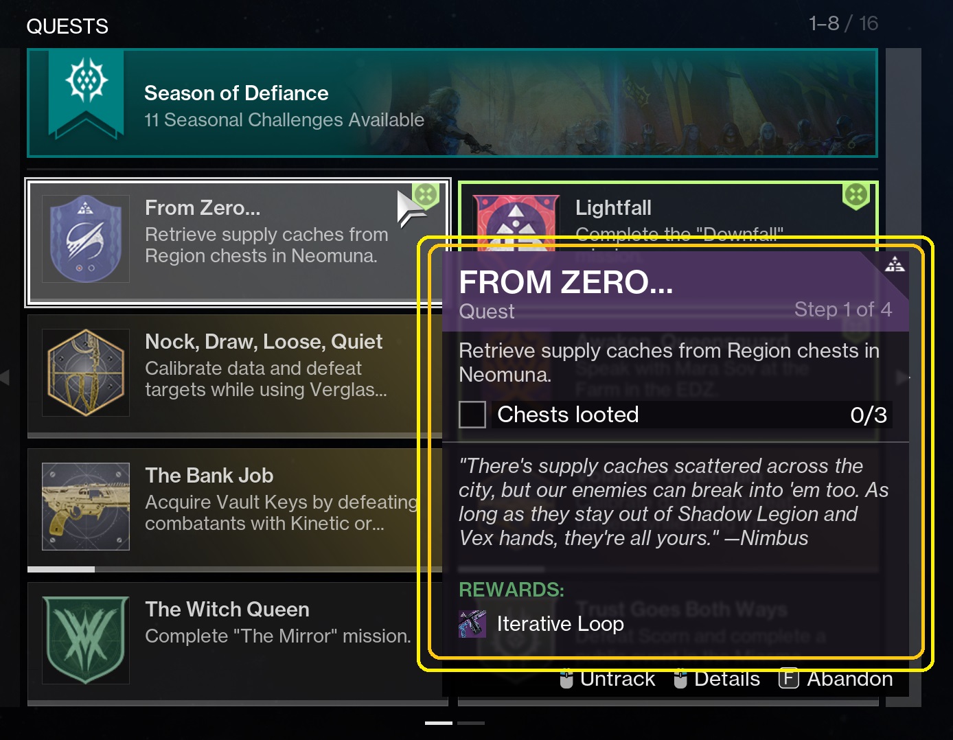 Destiny 2: Lightfall – How to complete From Zero quest - Dexerto