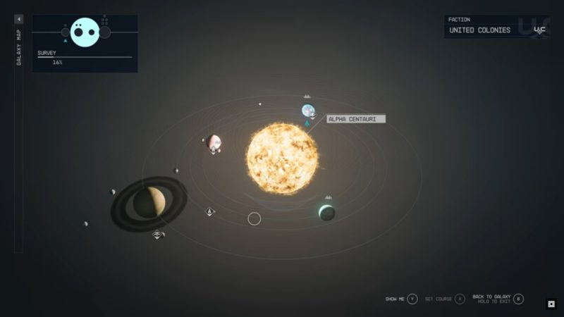 Starfield Alpha Centarui System Preview