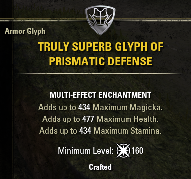 ESO PvP Tips and Tricks - Prismatic Glyph
