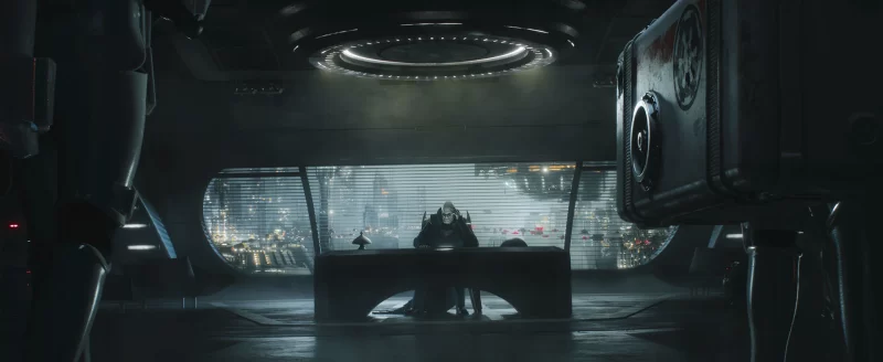 Jedi Survivor Imperial Senator at desk