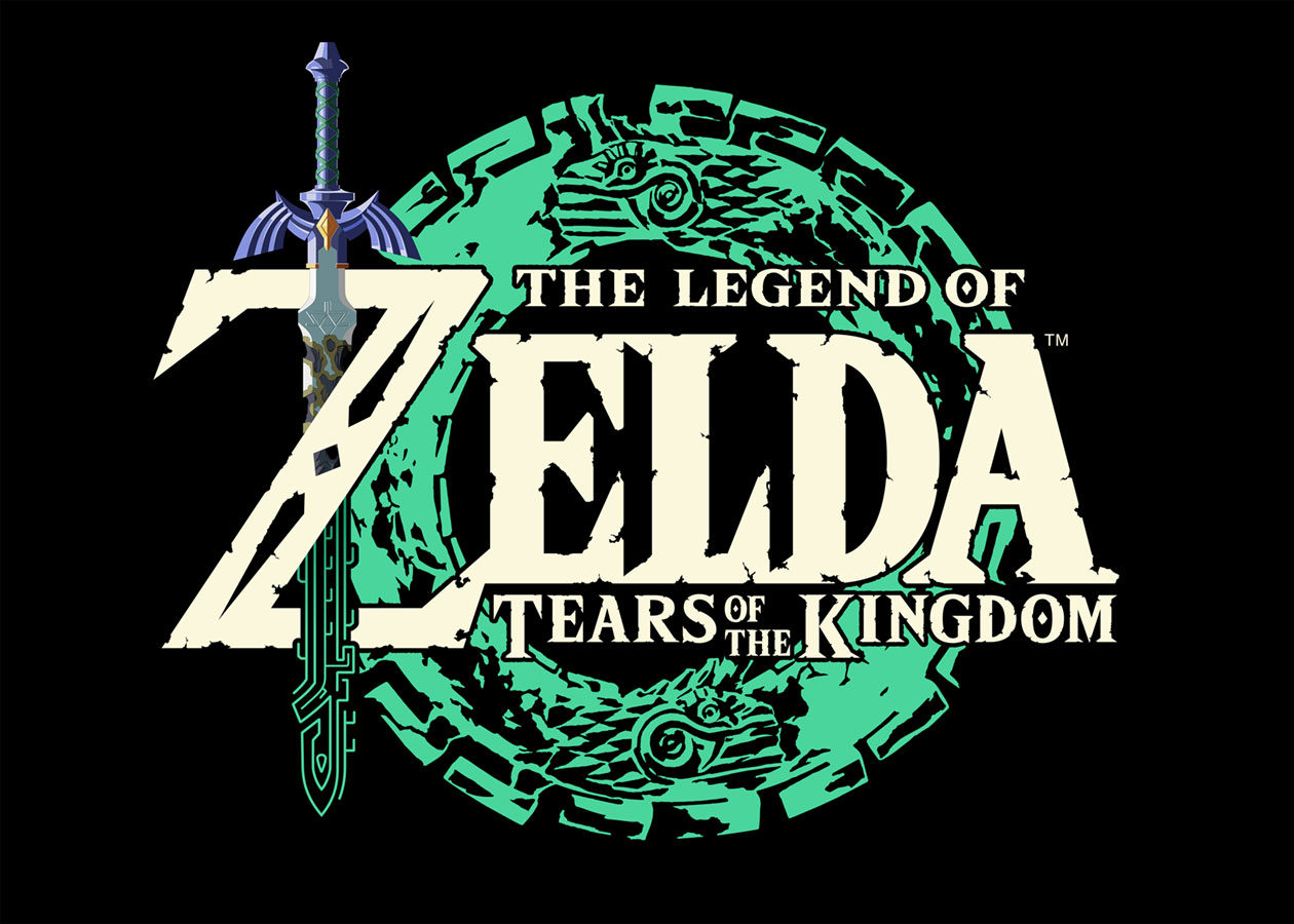 The Legend of Zelda: Tears of the Kingdom Logo Dark