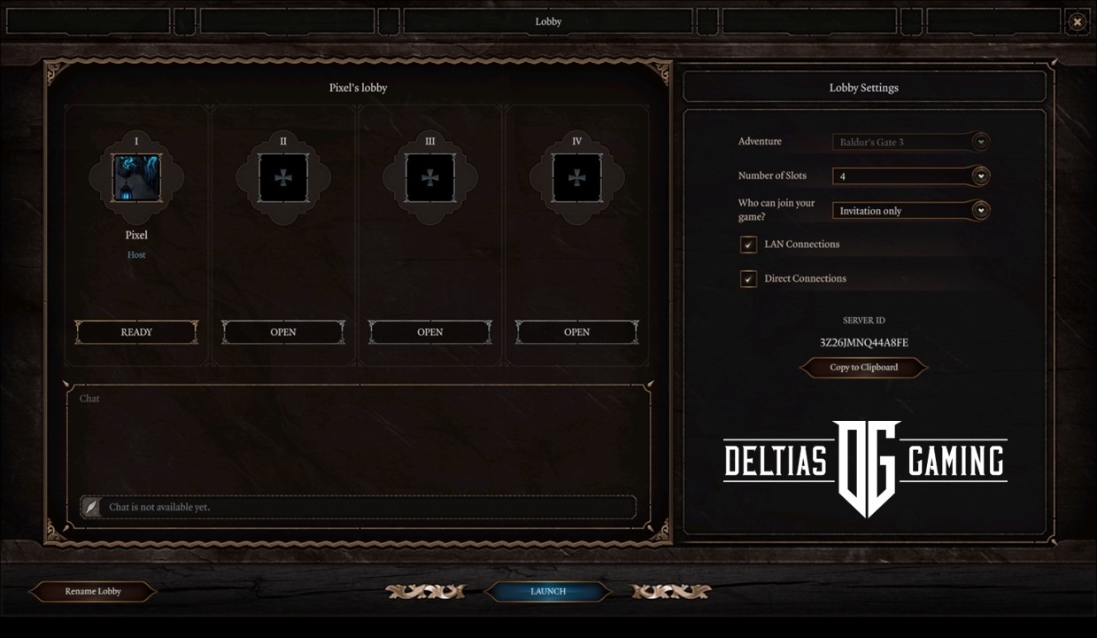 Baldur's Gate 3 Crossplay - Deltia's Gaming