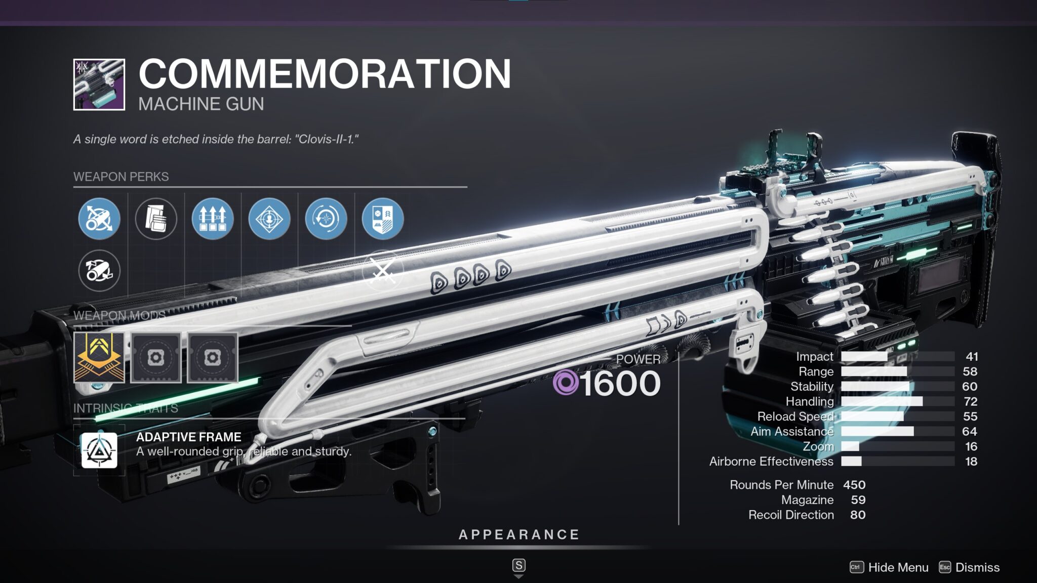 Destiny 2 Commemoration God Roll and How to Get Deltia's Gaming