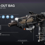 Destiny 2 Bug-Out Bag Submachine Gun