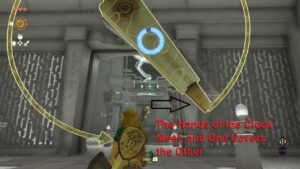 Hands of the Clock - The Nachoyah Shrine Solution - Location in The Legend of Zelda Tears of the Kingdom