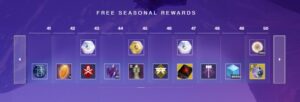 Season 21 Rank 41 – 50 Rewards Destiny 2