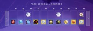 Season 21 Rank 81 – 90 Rewards Destiny 2