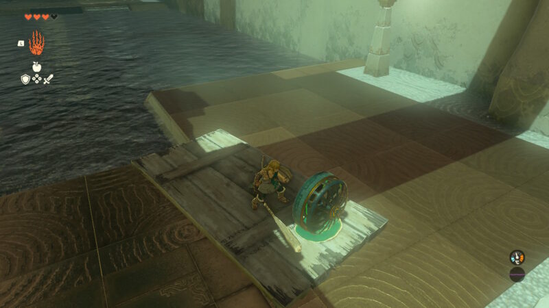 The Legend of Zelda Tears of the Kingdom - Ishodag Shrine - Build the Raft Puzzle Solution