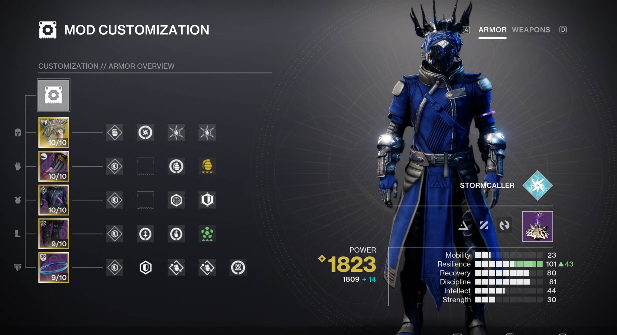 Destiny 2 Arc Warlock PVE Stats Deltia's Gaming