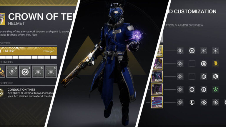 D2 Arc Warlock PvE Build