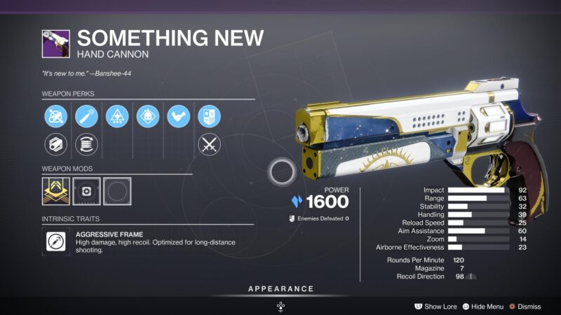 Something New Hand Cannon